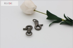 Dog collar hardware small zinc alloy snap swivel hooks RL-SP023