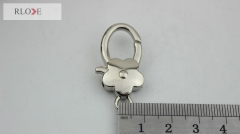 Best quality flower shape purse metal snap hooks RL-SP054