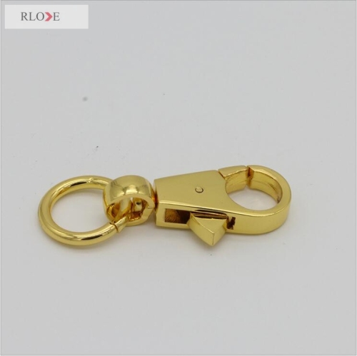 Small round shape bottom metal snap hooks for bag RL-SP005