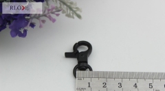 Electrophoresis Black Small Lobster Claw Clip Trigger Hooks RL-SP027-C