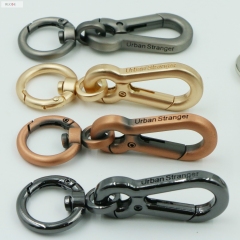 Factory wholesale top quality metal key-ring snap hook for handbag RL-SP020