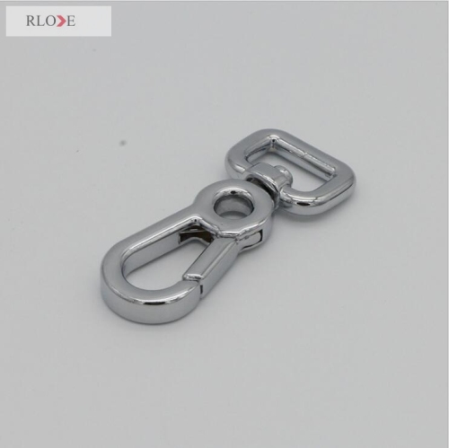 Nickle plating 46.5mm length bag hardware safety snap hook RL-SP029