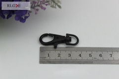 Wholesale Electrophoresis Black Lobster Claw Snap Hook RL-SP027-B