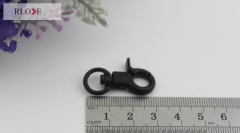 Electrophoresis Black Small Lobster Claw Clip Trigger Hooks RL-SP027-C