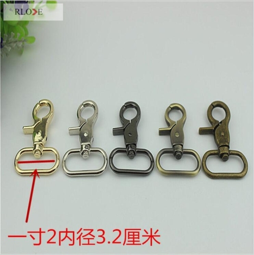 32mm metal swivel lobster snap hook for handbags RL-SP010-32MM