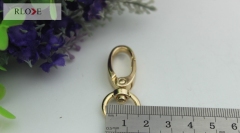 Gold metal dog buckle adjust lanyard snap hook RL-SP043