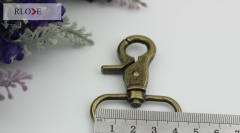Pet collar accessories metal trigger dog leash hooks RL-SP064-38MM