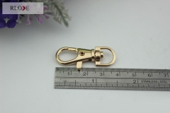 High quality polishing bag metal snap hooks for leather RL-SP065