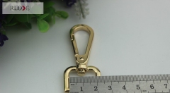 High quality custom zinc alloy swivel spring snap clip hook for bags RL-SP081-19MM