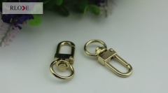 Metal bag accessories gold swivel zinc alloy snap hook RL-SP075(Large)