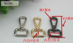 Wholesale price metal swivel snap bag hook accessories for handbags RL-SP084-20MM