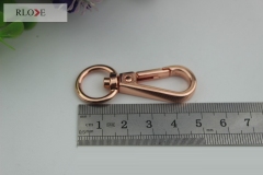 Handbags Hardware Accessories Metal Rose Gold Snap Hook RL-SP088-B