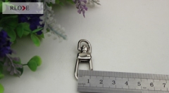 Supply different color zinc alloy small d ring snap hook for dog/lanyard/handbag/bag/purse RL-SP100