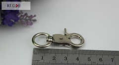 Round shaped swivel eye handbag dog leash snap hook RL-SP091