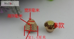 Custom Fashion Bag Accessories Decorative Metal Rivets Buttons Rivet Studs For Leather RL-RT017