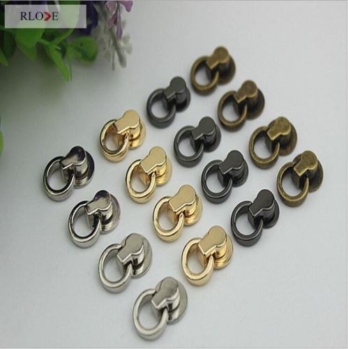 High quality zinc alloy accessories metal strap rivet buckle for handbags RL-RT026