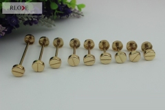 Best seller well-made various size decorative handmade gold metal rivet for bag RL-RT024