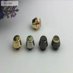 Cheap Price Brass Metal Round Shape Studs For Handbag Decorative RL-RT025