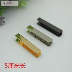 High quality protective accessories custom metal corners for handbag RL-BCP10