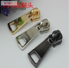 Fashion 15# nickel color metal zipper puller& slider for garment RL-ZP013