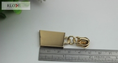 Bag accessories Guangzhou wholesale decorative metal custom zipper puller RL-ZP014