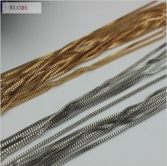 Fashion decorative meticulous metal chain for bag accessories RL-BMC01