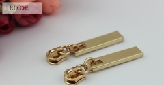 No.3 Hot Sale Gold Metal Zipper Puller With Slider RL-ZP024-3#