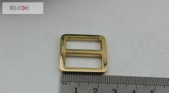 Factory price zinc alloy metal strap adjuster slide buckle in stock RL-BAB007