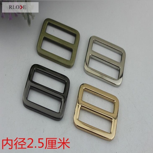 Wholesale Adjustable Metal Tri-glide buckles For Bag RL-BAB012