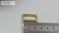 Factory price zinc alloy metal strap adjuster slide buckle in stock RL-BAB007