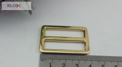 High quality 37mm metal tri-glide slider adjustable buckle RL-BAB010