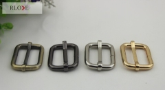 Women handbag leather 26 mm iron metal adjustable slide buckles RL-BIAB021