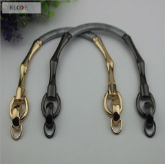 Classical style zinc alloy gold metal handle for purse RL-HBH010