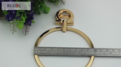 High Quality Zinc Alloy Metal Purse Handle for Handbag RL-HBH007