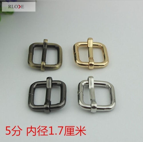 Iron Gold Metal Adjustable Strap Slide Buckle RL-BIAB020