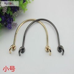 Light gold color metal bag handle hardware RL-HBH029(Small)