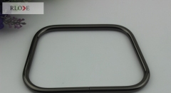 Handbag accessories square metal handle for purse RL-HBH012