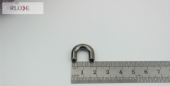 Gunmetal color decorative handle zinc alloy accessories for leather RL-HBH029(Large)