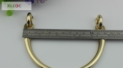 Manufacture Gold Metal Handle For Lady Handbag RL-BHB014