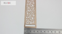 Design 13.5x3.5CM Metal Custom Logo Shoelace Charms Wholesale RL-SIP006