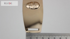 Custom Embossed Logo Shoelace Charms RL-SIP013