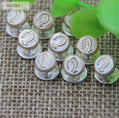 Clothing luggage hardware accessories 7mm ear pattern metal rivets RL-BGB003