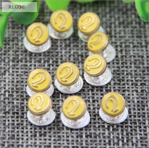 Clothing luggage hardware accessories 7mm ear pattern metal rivets RL-BGB003