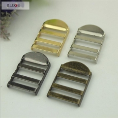 1 Inch Iron metal pressing ladder buckle for backpacks strap RL-BIAB026