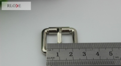 High quality hand made silver color custom bag metal pin buckles RL-BPB021-20MM
