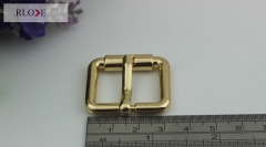 Low price bag hardware 25mm metal pin buckles with nickel free RL-BPB019