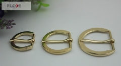 Cheap gold zinc alloy small shape pin buckle for bag RL-BPB011(Small)