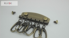 Promotional Multi-functional Zinc Alloy Six-row Keychain Buckles RL-KRB003