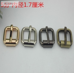 Popular fashion 17mm gold iron metal pin buckles RL-BIPB009