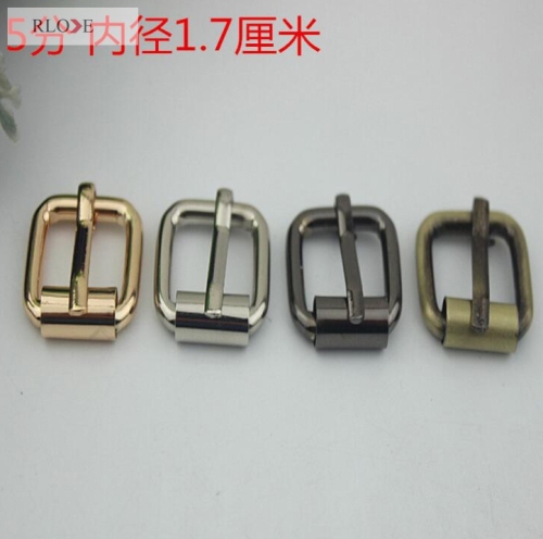 Popular fashion 17mm gold iron metal pin buckles RL-BIPB009